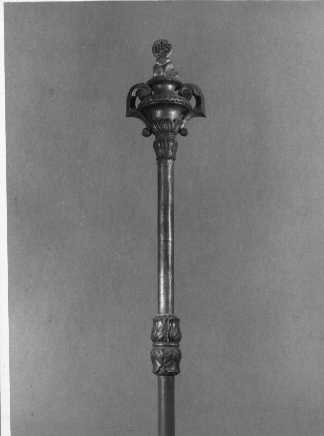 mazza processionale - ambito veneto (sec. XIX)