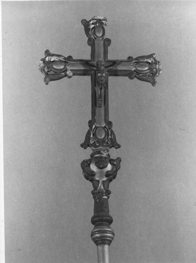 croce processionale - ambito veneto (sec. XIX)