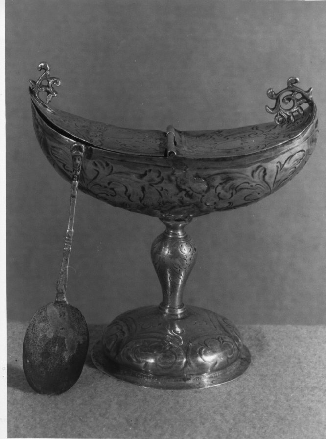 navicella portaincenso - ambito veneto (sec. XIX)