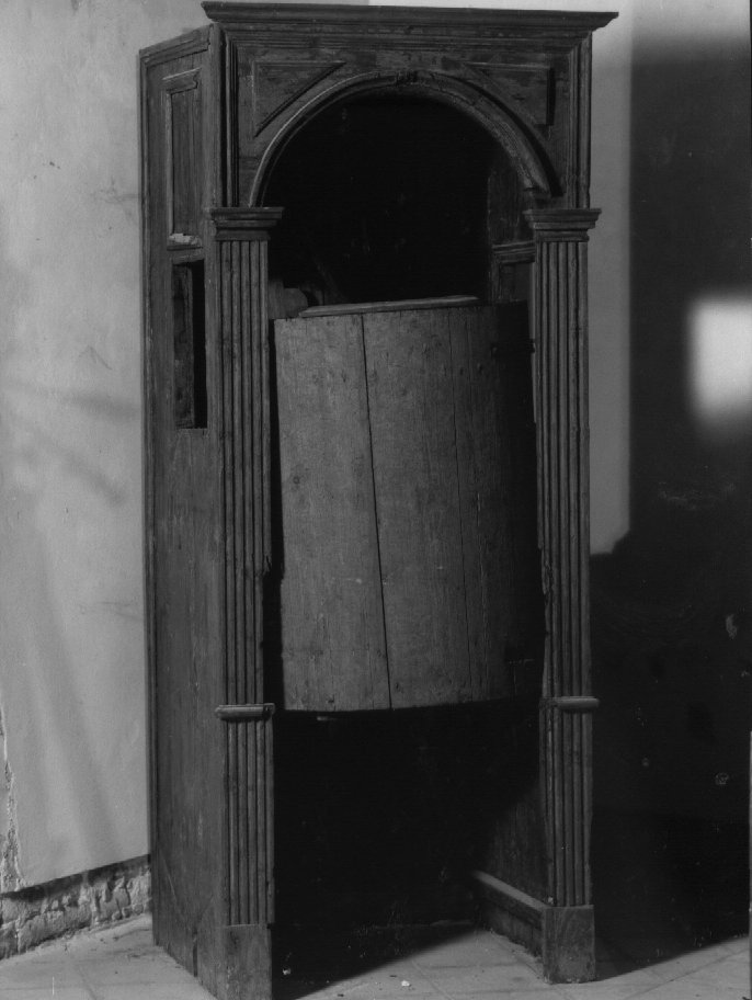 confessionale - ambito veneto (sec. XVIII)