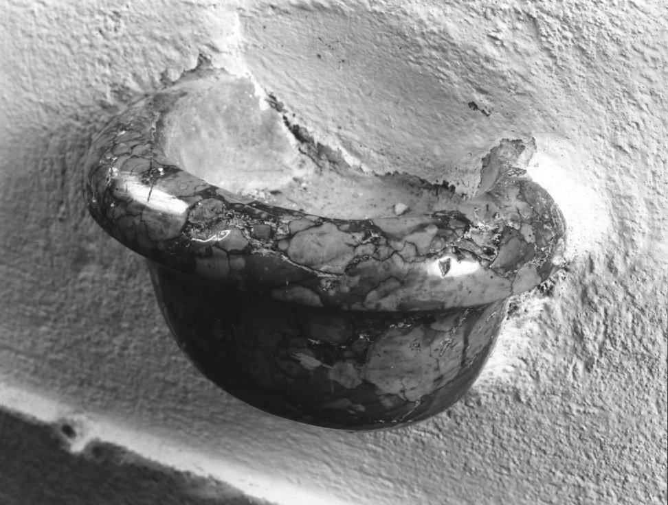 acquasantiera da parete - ambito veneto (sec. XVIII)
