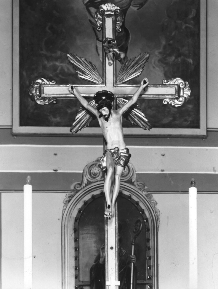 croce processionale - ambito veneto (seconda metà sec. XVIII)