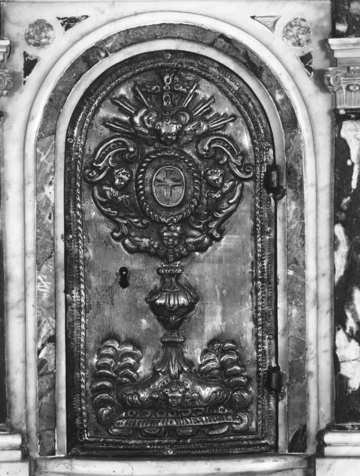 sportello di tabernacolo - ambito veneto (seconda metà sec. XVIII)