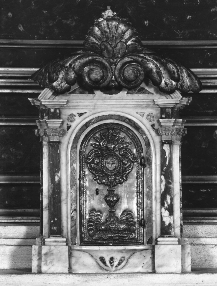 tabernacolo - ambito veneto (seconda metà sec. XVIII)