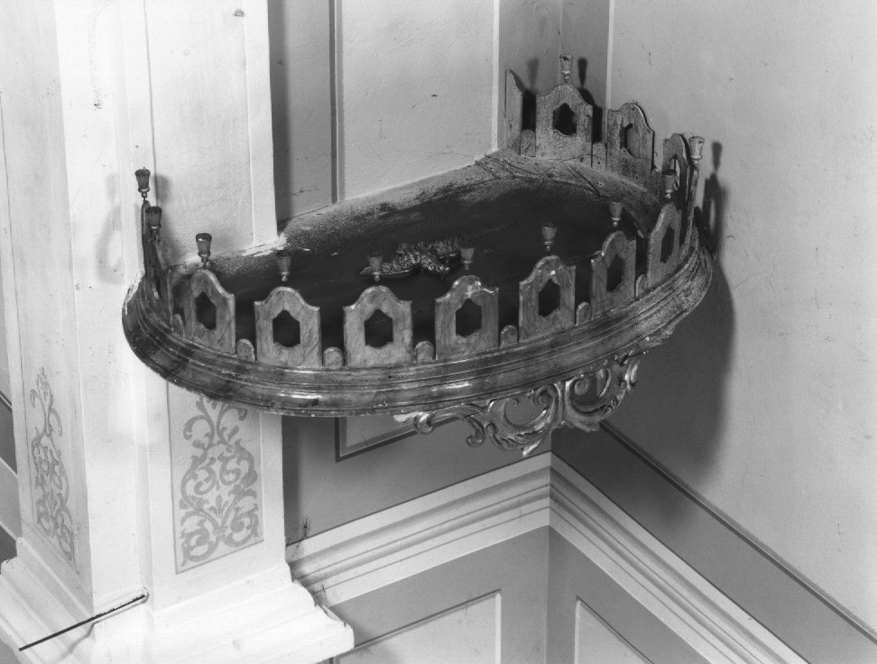 cielo di pulpito - ambito veneto (prima metà sec. XX)