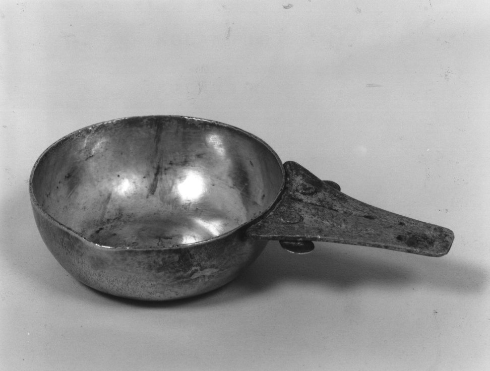 mestolo battesimale - ambito veneto (sec. XVIII)