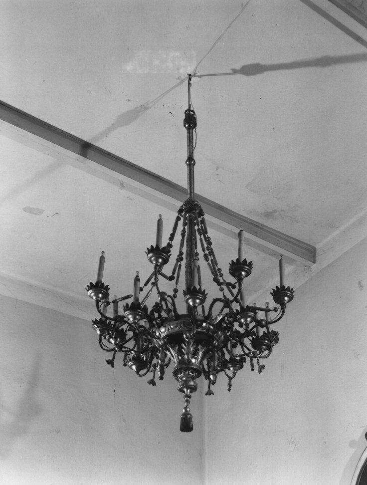 lampadario - ambito veneto (seconda metà sec. XVIII)