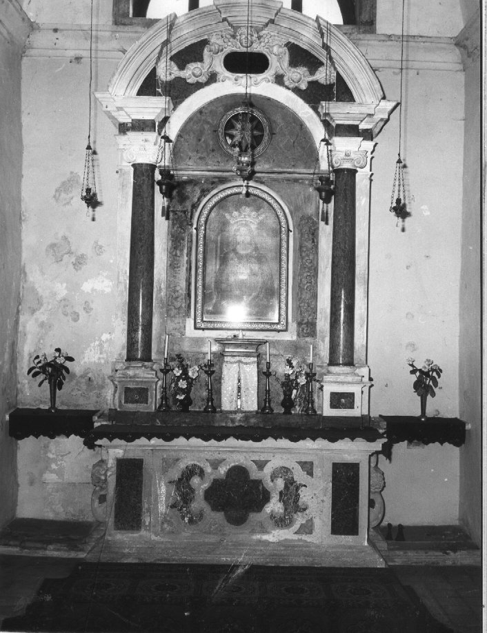 altare, insieme di Schiavi Prospero (sec. XVII, sec. XIX)