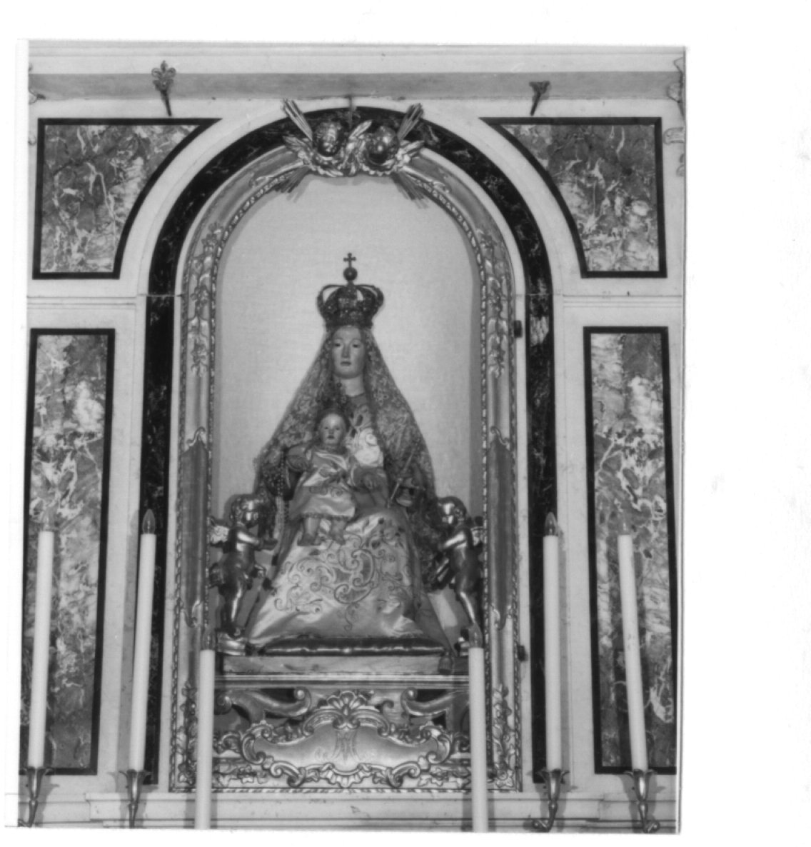 Madonna con Bambino (statua) - ambito veneto (prima metà sec. XIX)