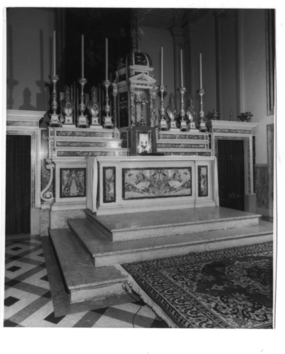 altare maggiore - ambito veneto (ultimo quarto sec. XVIII)
