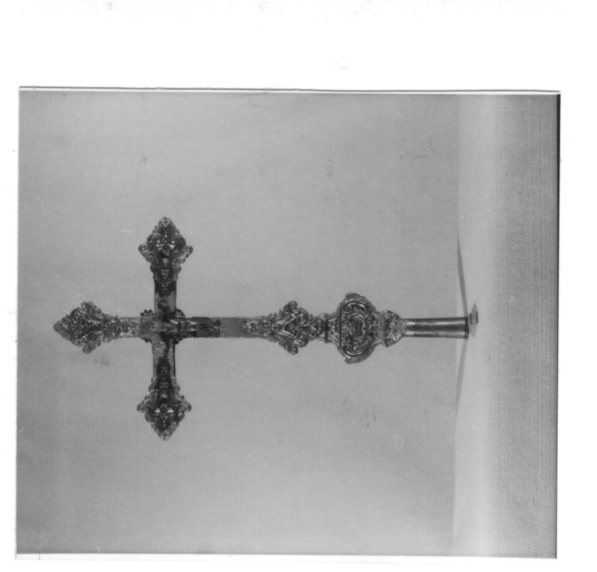 croce processionale - ambito veneto (sec. XVIII)