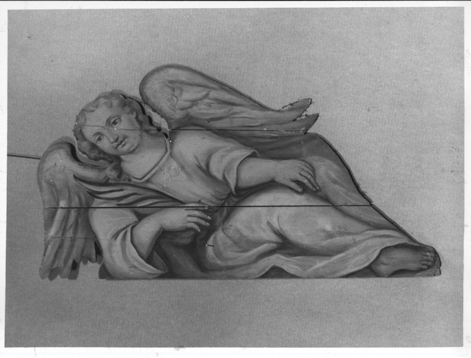 angelo (rilievo, elemento d'insieme) - ambito bassanese (sec. XVII)