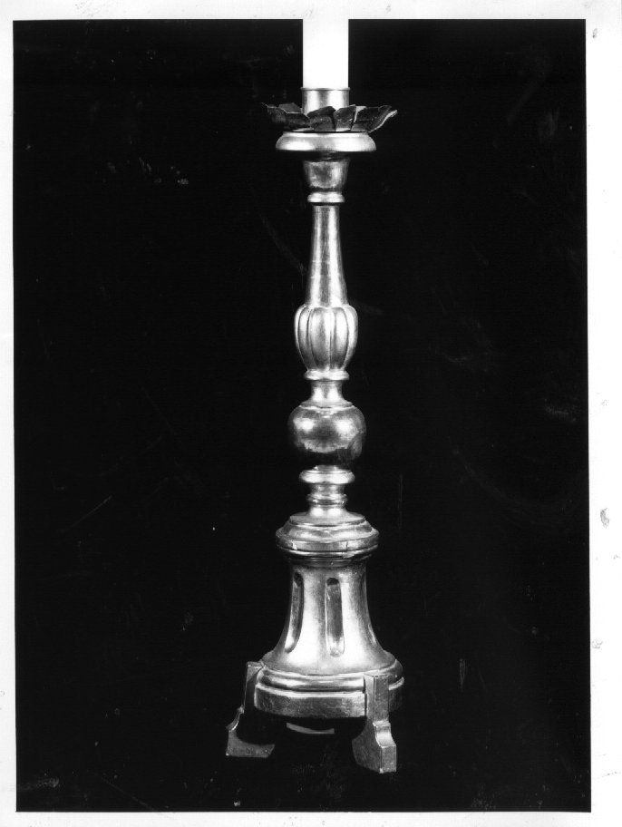 candelabro - ambito veneto (seconda metà sec. XIX)