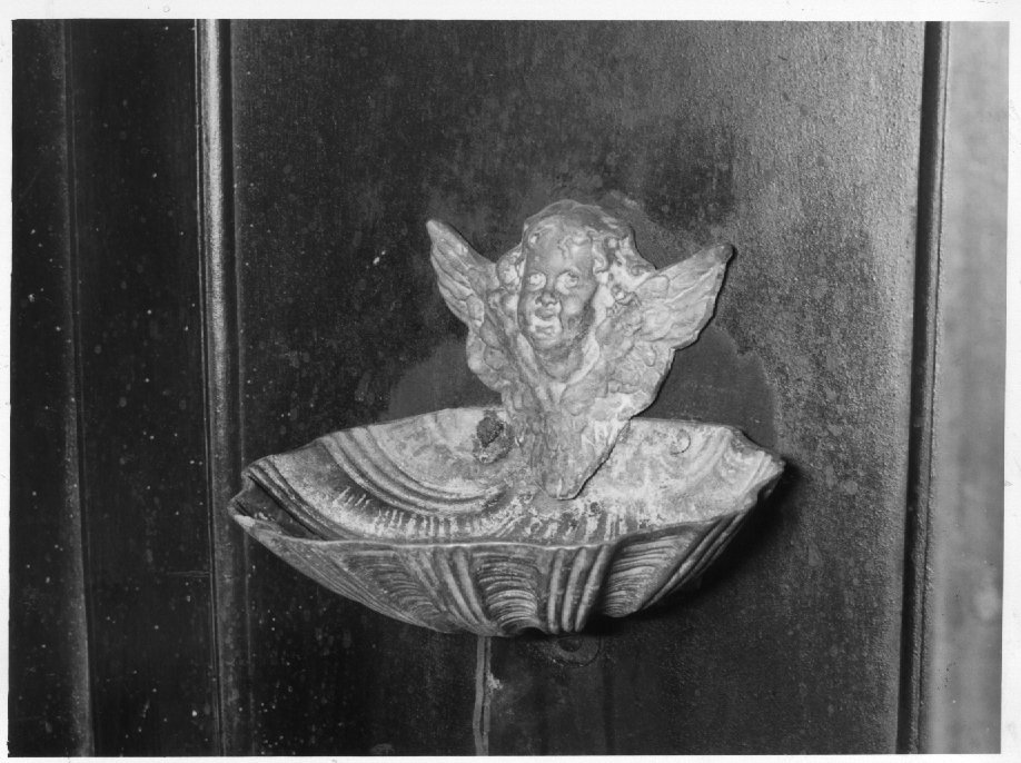 acquasantiera - ambito veneto (sec. XX)