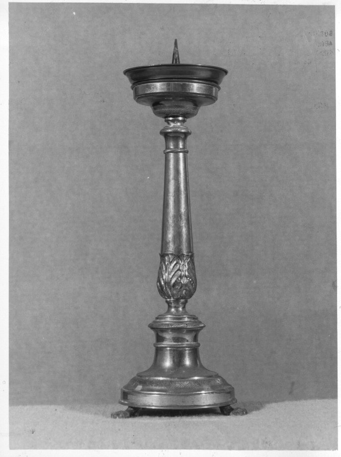 candeliere - ambito veneto (prima metà sec. XX)