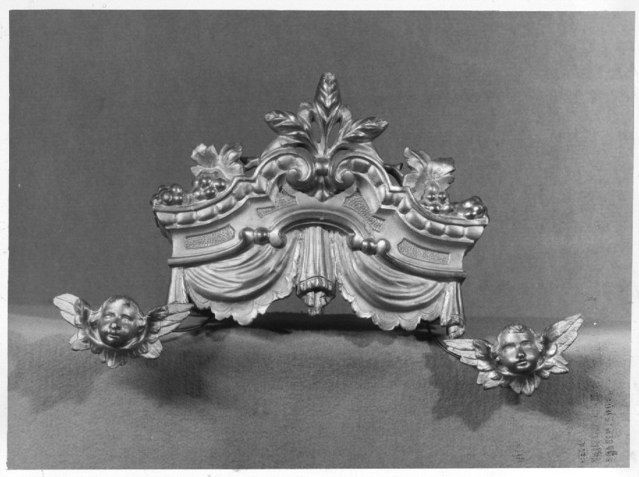 apparato per le quarantore, elemento d'insieme - ambito veneto (sec. XVIII)