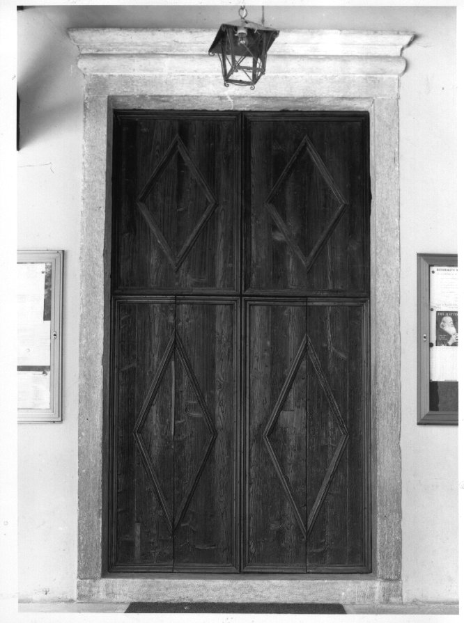 mostra di porta - ambito veneto (sec. XVII)