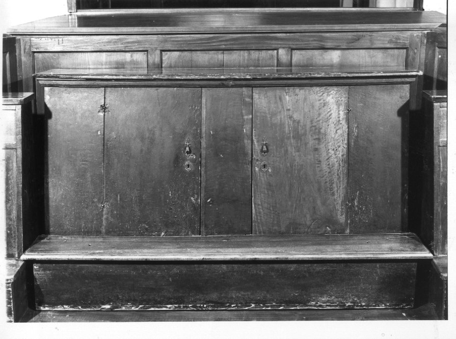 banco da chiesa - ambito veneto (secc. XIX/ XX)