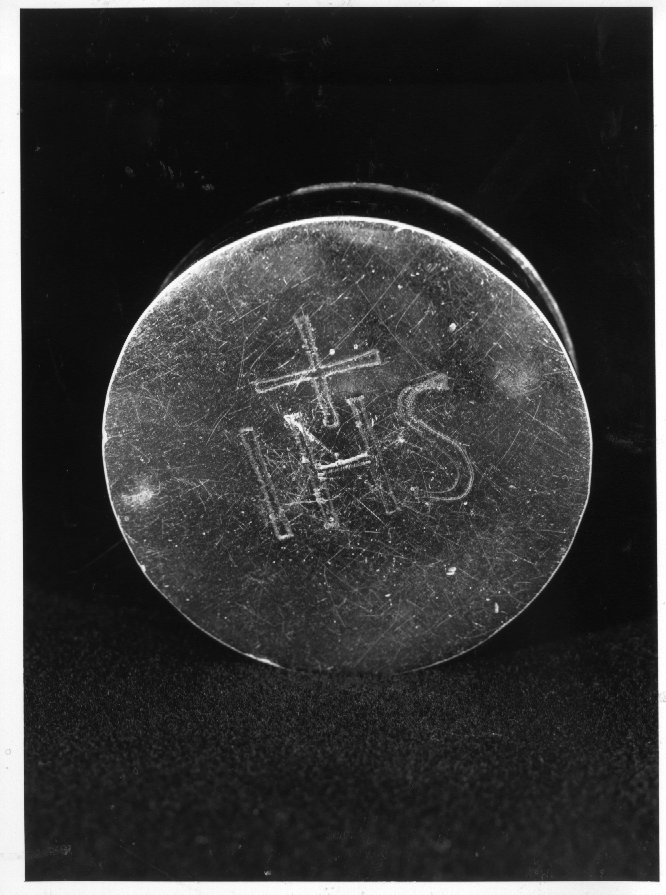 scatola per ostie - ambito veneto (seconda metà sec. XIX)