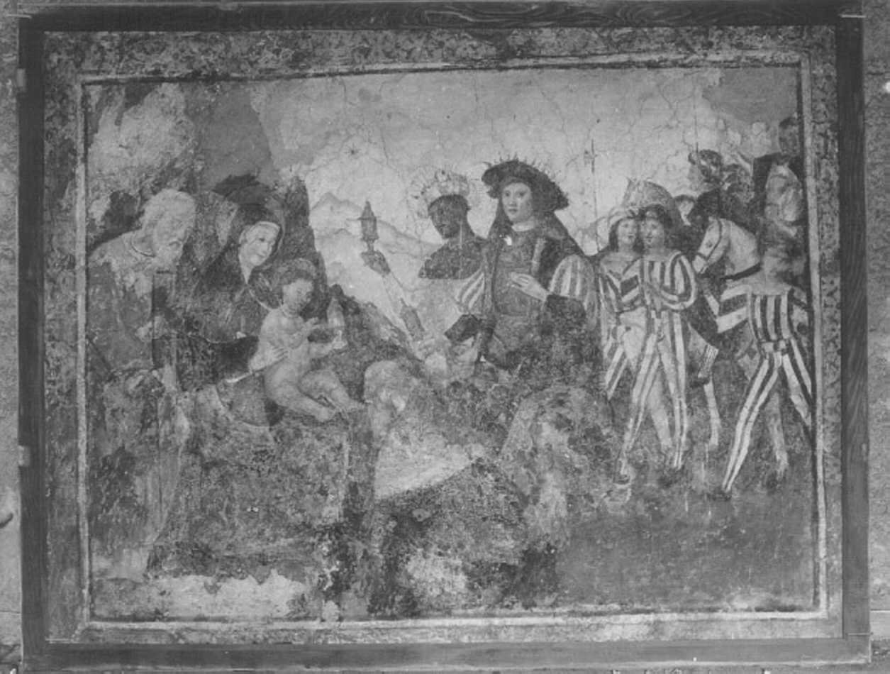 adorazione dei Re Magi (dipinto) - ambito veneto (inizio sec. XVI)