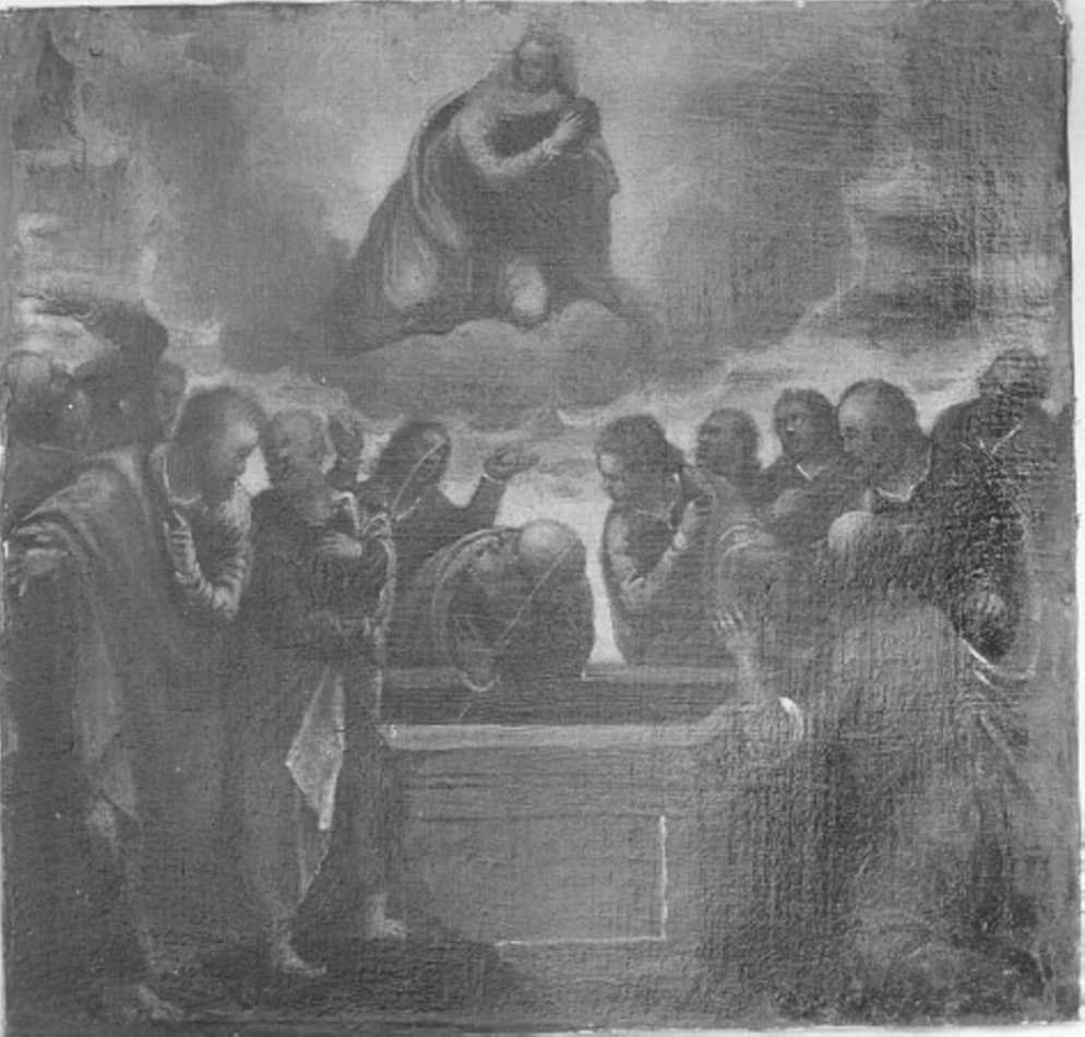 assunzione della Madonna (dipinto, elemento d'insieme) di Ridolfi Claudio (attribuito) (fine/inizio secc. XVI/ XVIII)