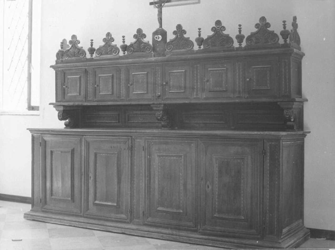 mobile da sacrestia - bottega veneta (seconda metà sec. XVI)