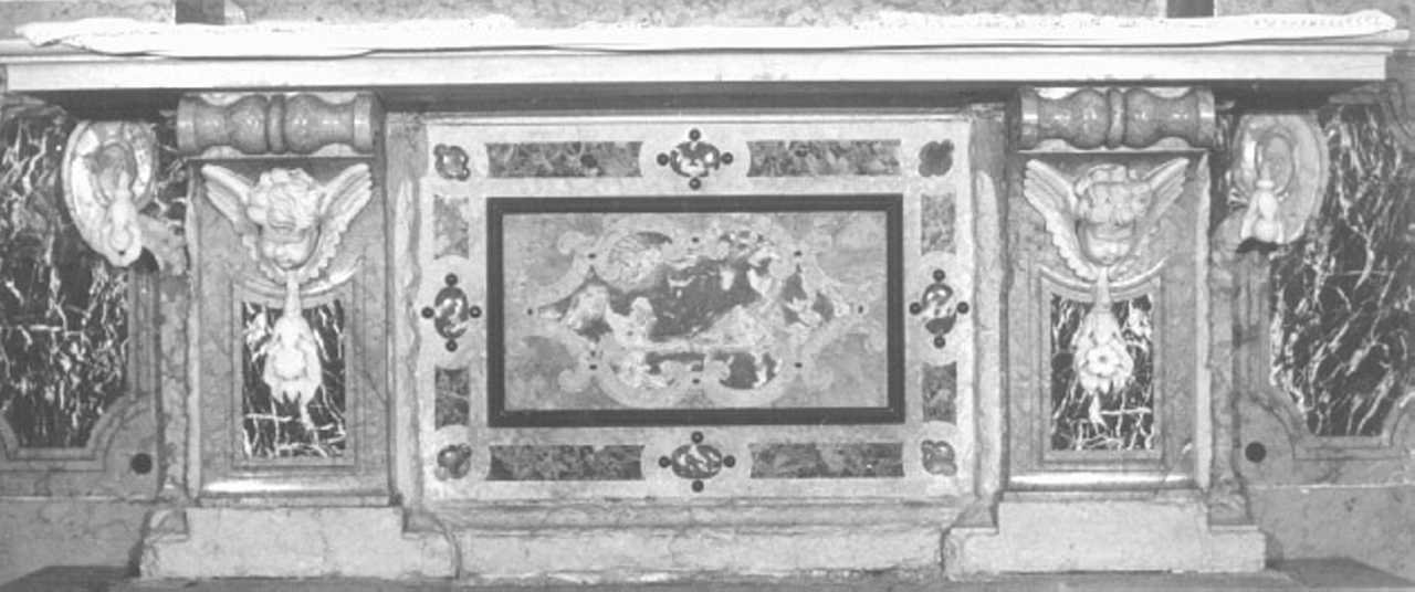 paliotto, elemento d'insieme - bottega veronese (sec. XVIII)