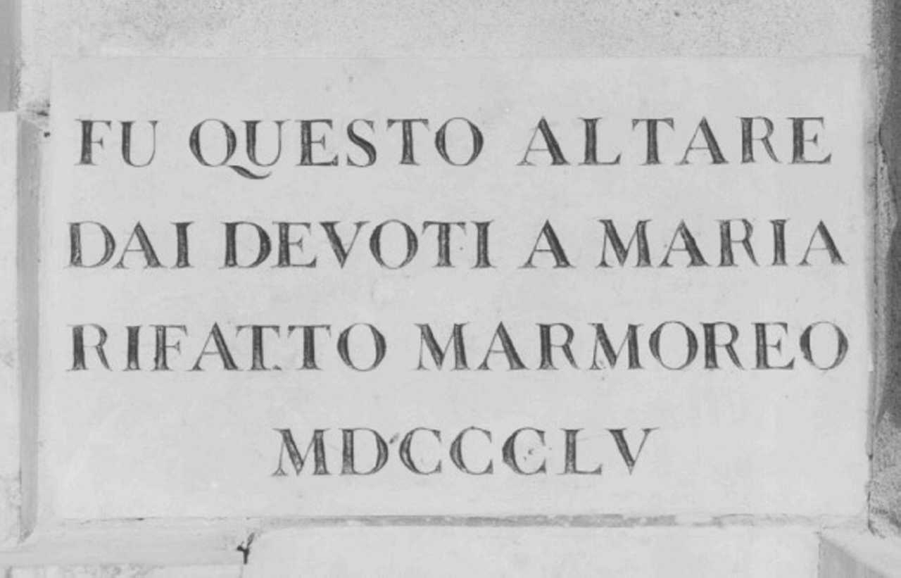 lapide - ambito veneto (sec. XIX)