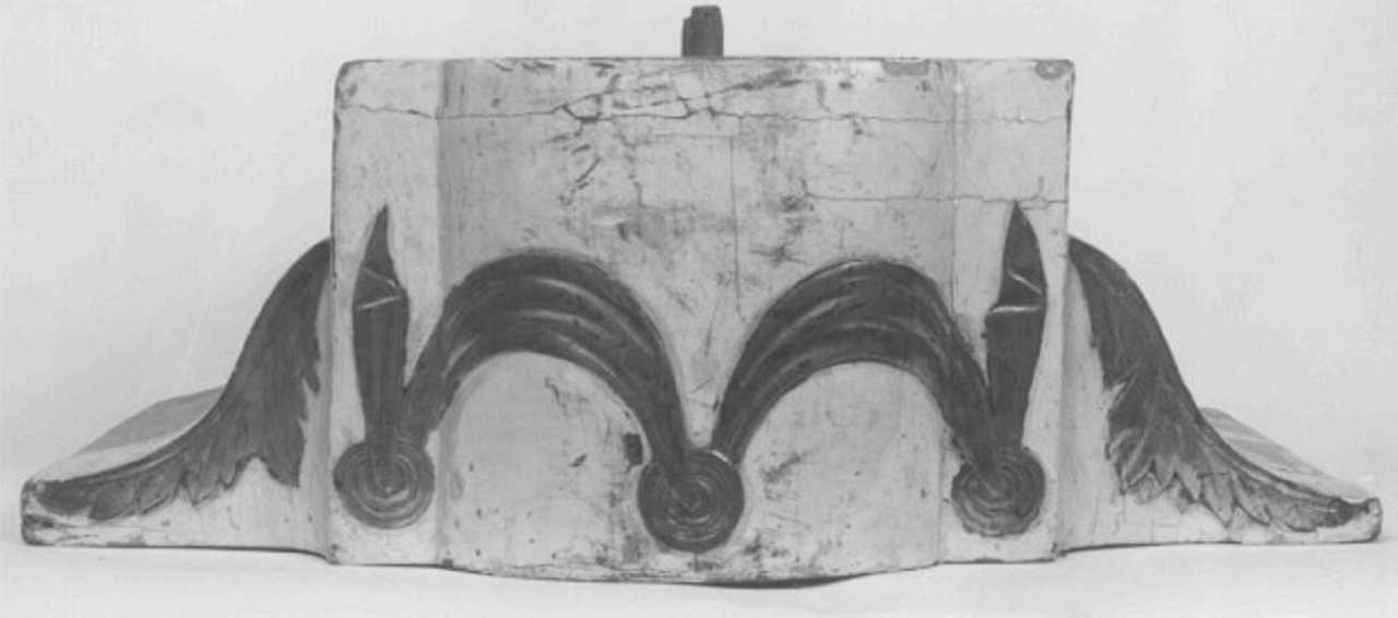 piedistallo di statua - ambito veneto (seconda metà sec. XIX)