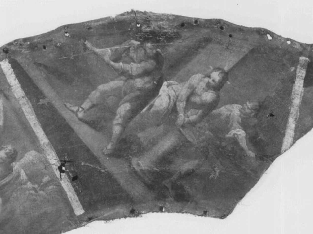 flagellazione di Cristo (dipinto, elemento d'insieme) - ambito veronese (sec. XVII)