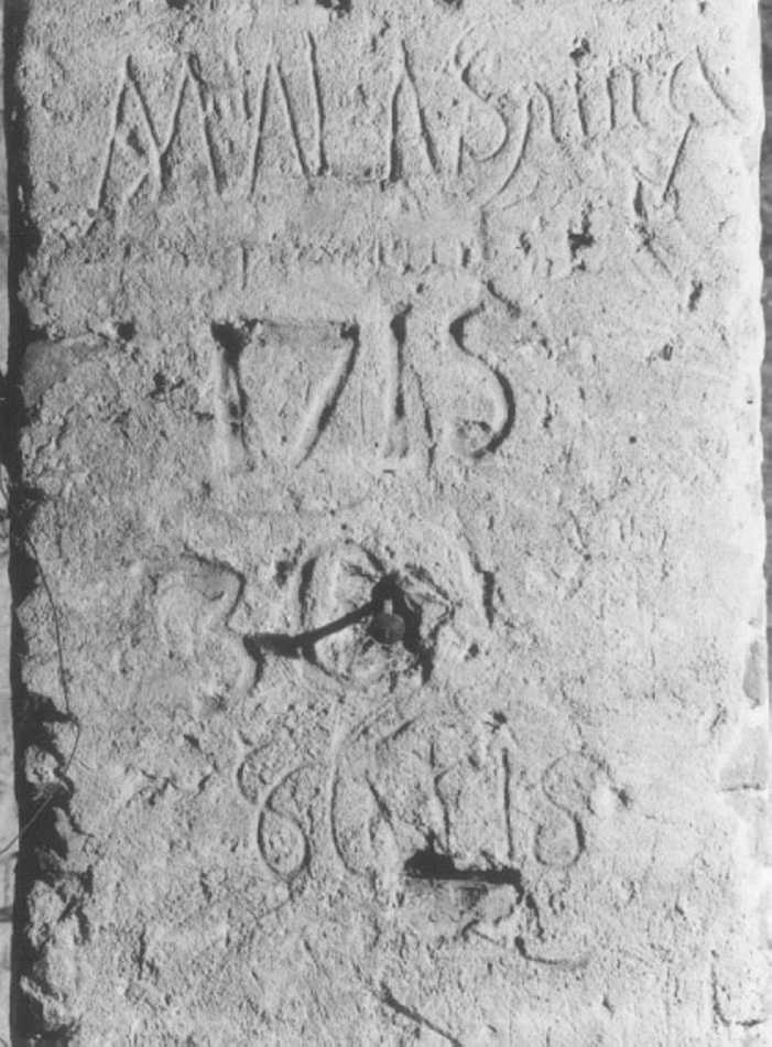 lapide - ambito veneto (sec. XVIII)