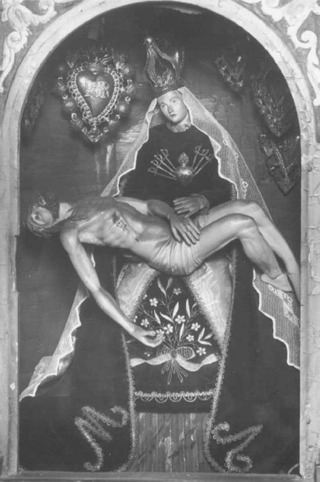 Pietà (gruppo scultoreo) - ambito veneto (prima metà sec. XIX)