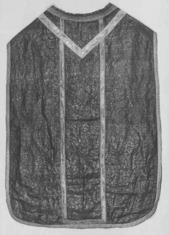 paramento liturgico, insieme - manifattura francese, manifattura italiana (sec. XIX)