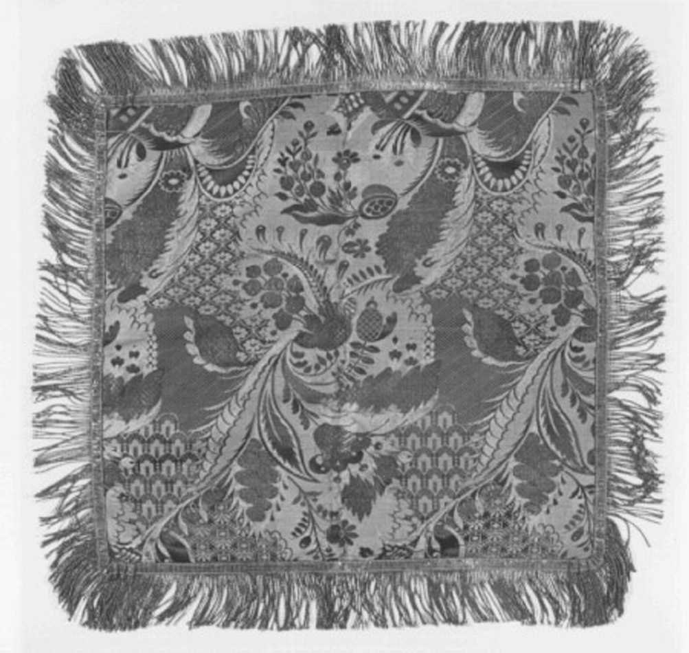 velo di calice, elemento d'insieme - manifattura italiana (secc. XVII/ XVIII)