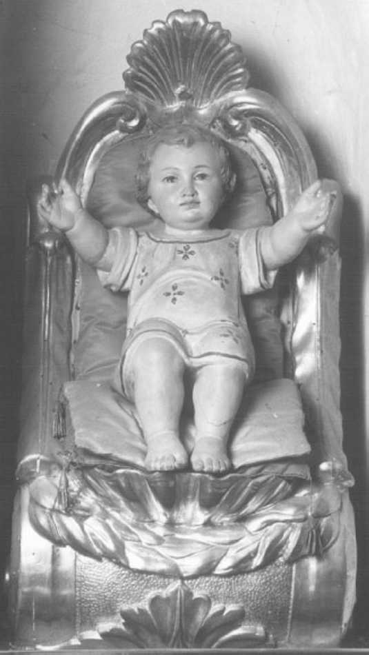 Gesù Bambino (statuetta devozionale) - ambito veneto (seconda metà sec. XIX)