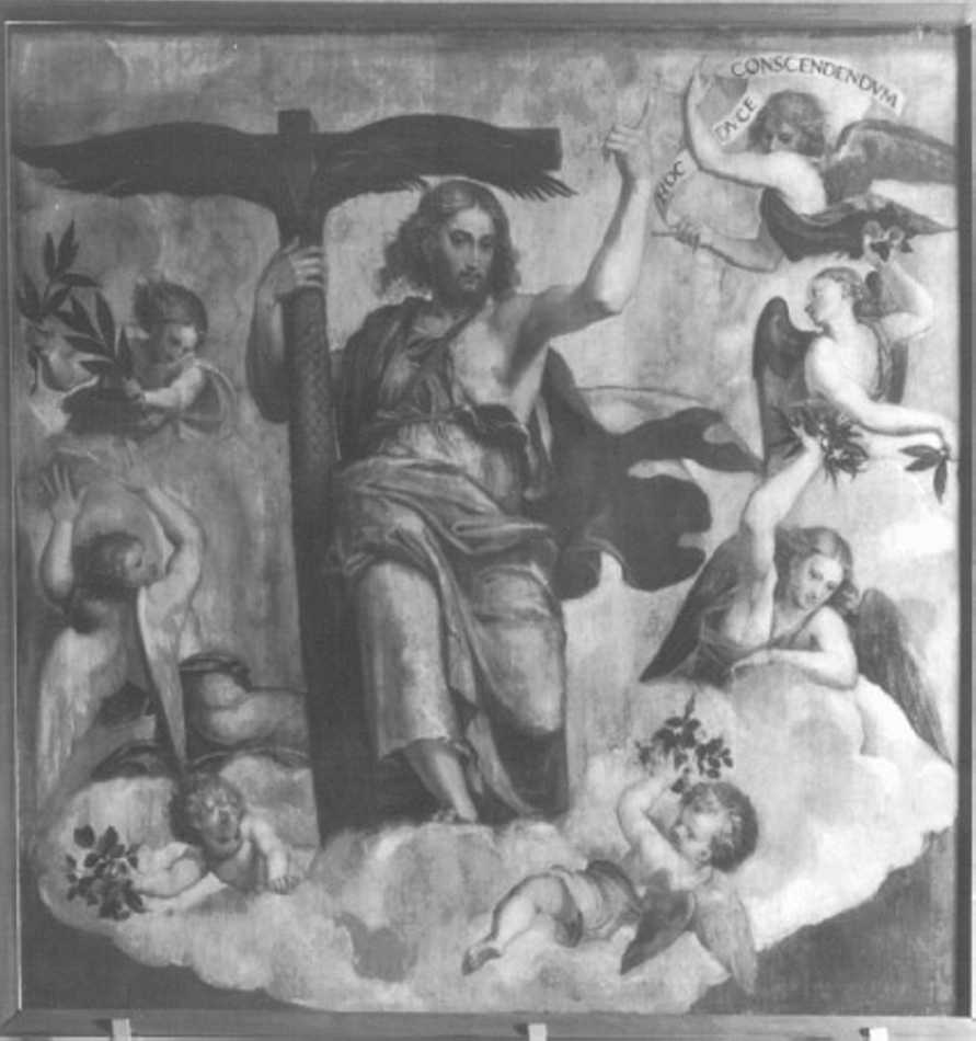 ascensione di Cristo (dipinto) di Riccio Domenico detto Brusasorci (sec. XVI)