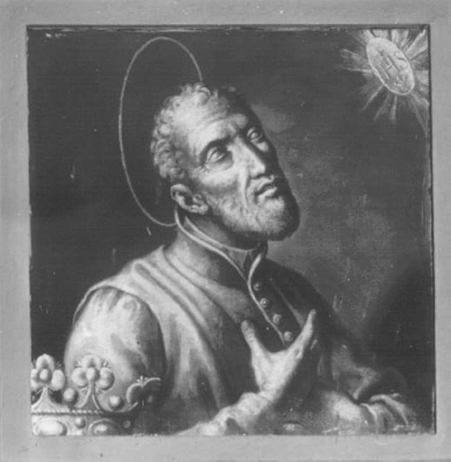 Santo (dipinto, elemento d'insieme) - ambito veneto (sec. XIX)