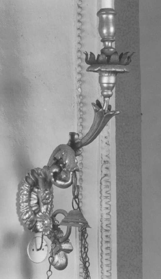 candeliere da parete - bottega veronese (sec. XIX)