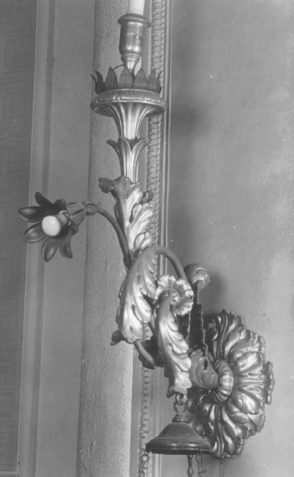 candeliere da parete - bottega veronese (sec. XIX)