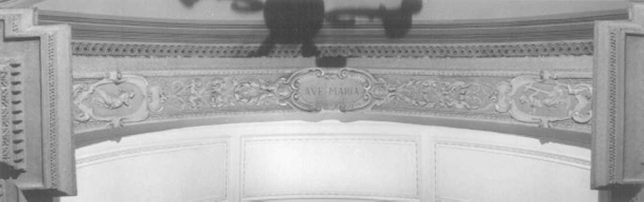 motivi decorativi vegetali (rilievo, elemento d'insieme) - ambito veneto (sec. XX)