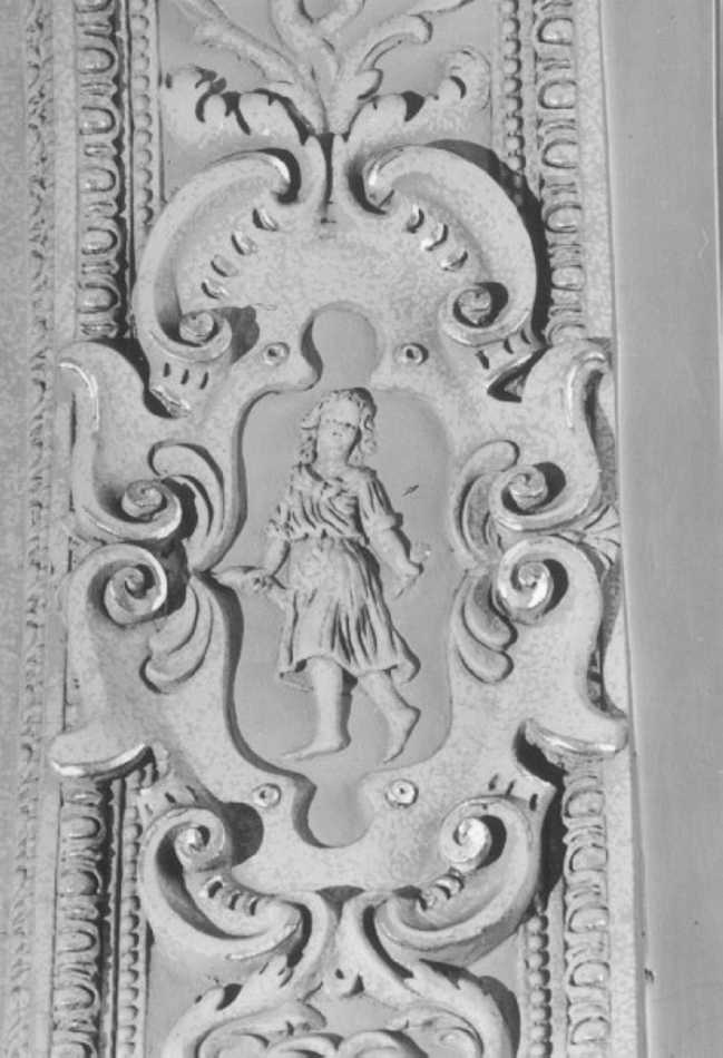figura femminile (statua, elemento d'insieme) - ambito veneto (sec. XX)