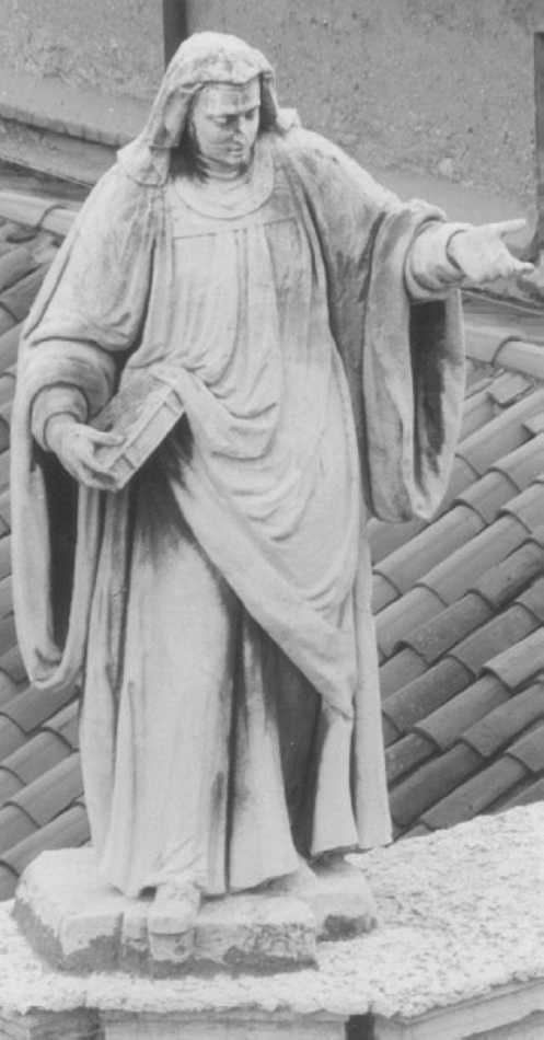 Santa (statua, elemento d'insieme) di Zoppi Francesco (sec. XVIII)