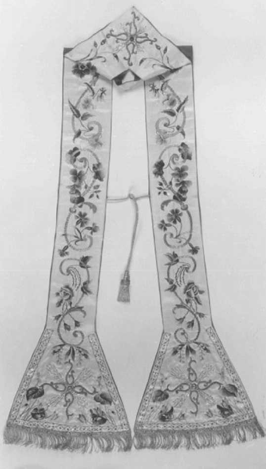 stola - ambito veneto (secc. XIX/ XX)