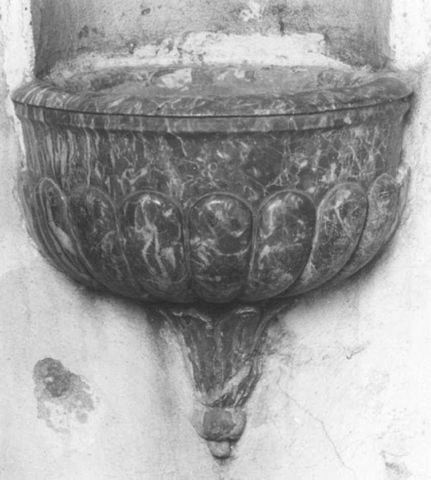 lavabo da sacrestia - ambito veneto (secc. XVII/ XVIII)