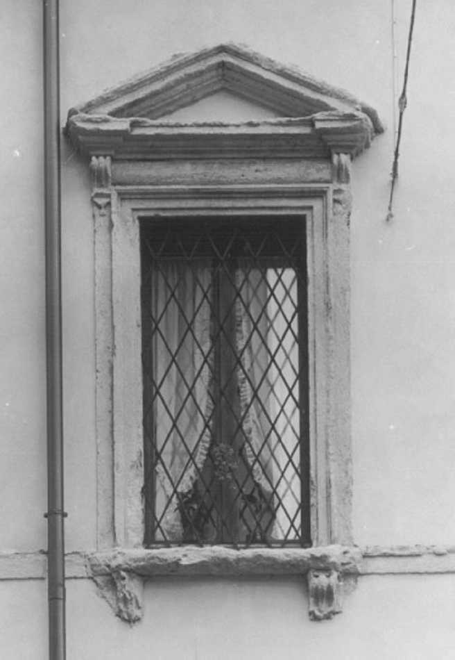 mostra di finestra di Montanari Giuseppe, Ranghieri Giuseppe (sec. XVIII)