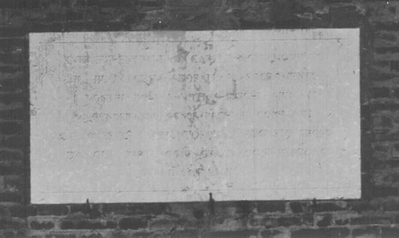 lapide - ambito veneto (sec. XIX)