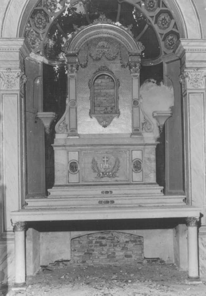 altare, insieme di Pegrassi Francesco (sec. XIX)
