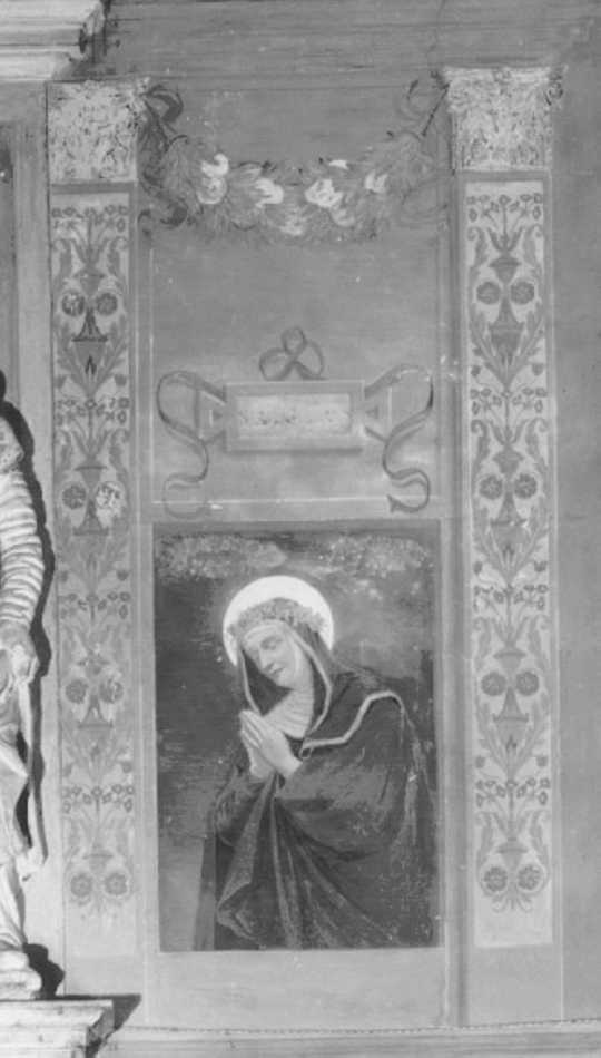 Sant'Agnese (dipinto, elemento d'insieme) - ambito veneto (secc. XIX/ XX)