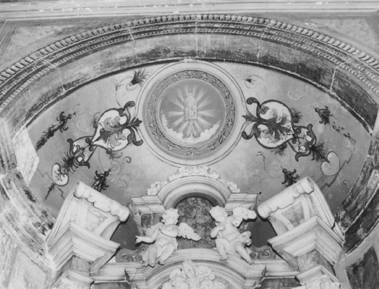 ostensorio (dipinto, elemento d'insieme) - ambito veneto (secc. XIX/ XX)