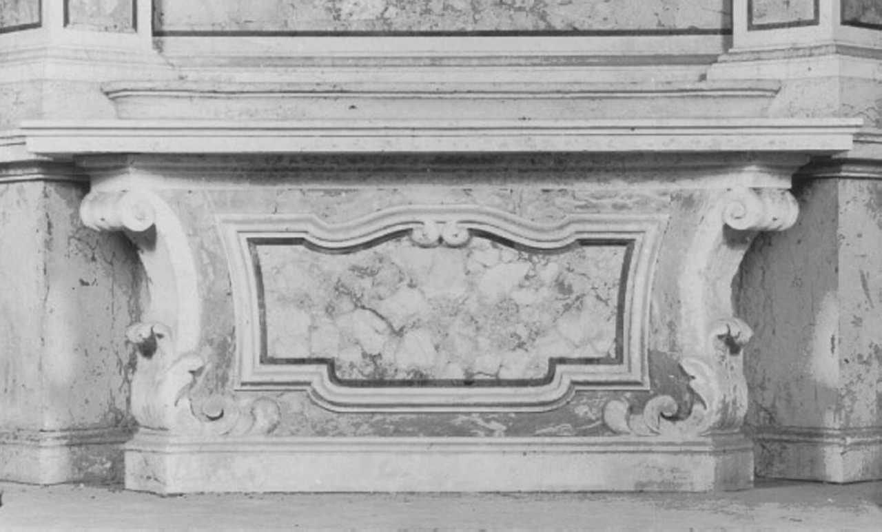 paliotto, elemento d'insieme - ambito veneto (sec. XVIII)